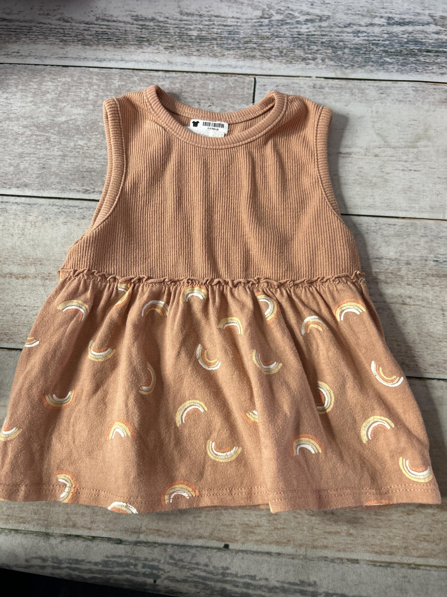 Girls Brown Dress Size: 9-12 Months Brown