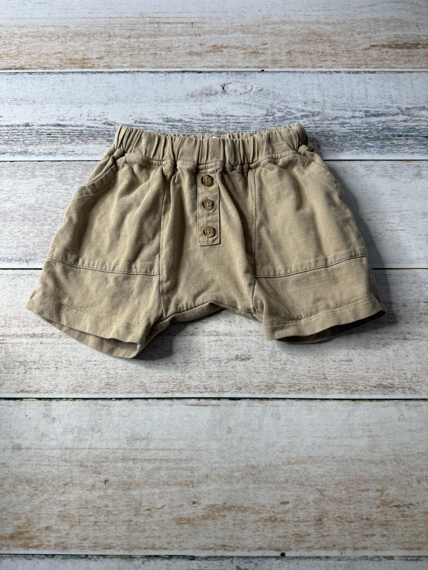 The Simple Folk Boys Brown Shorts Size: 3T Brown