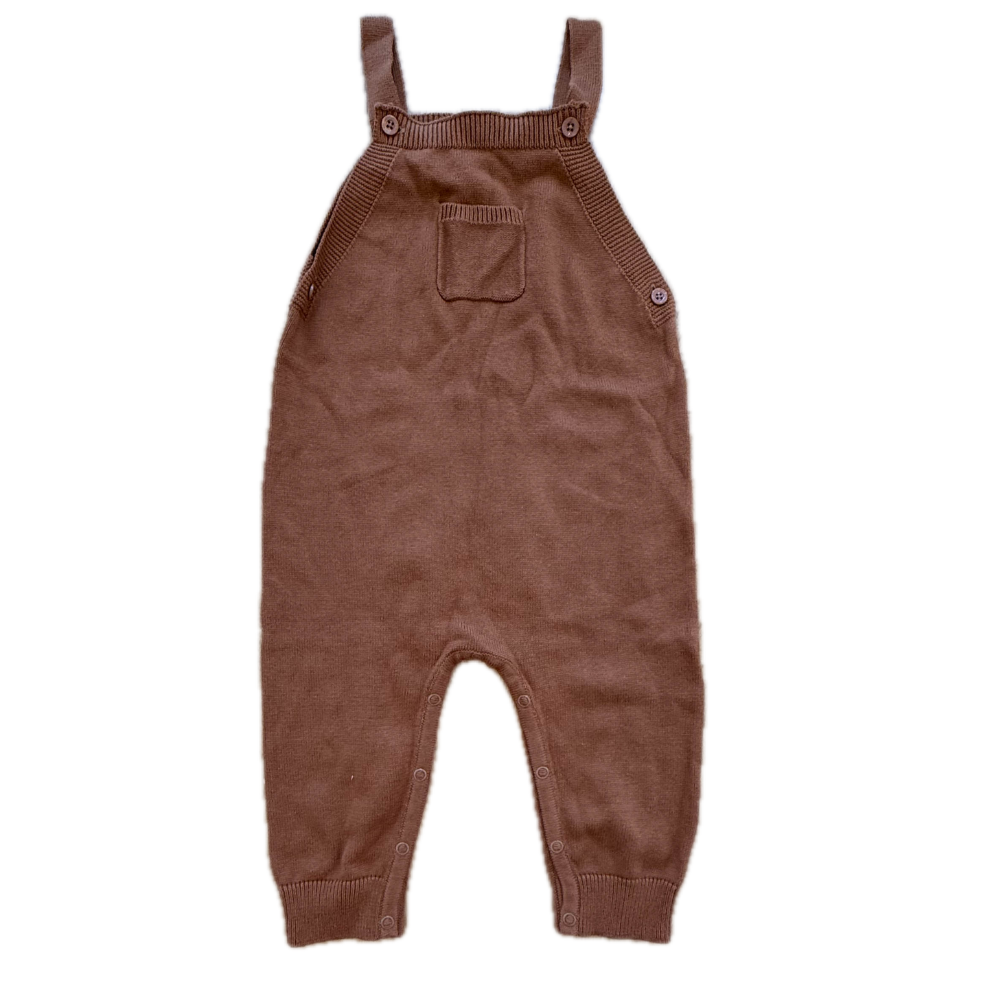 Angel Dear Unisex Brown Romper Size: 18-24 Months Brown