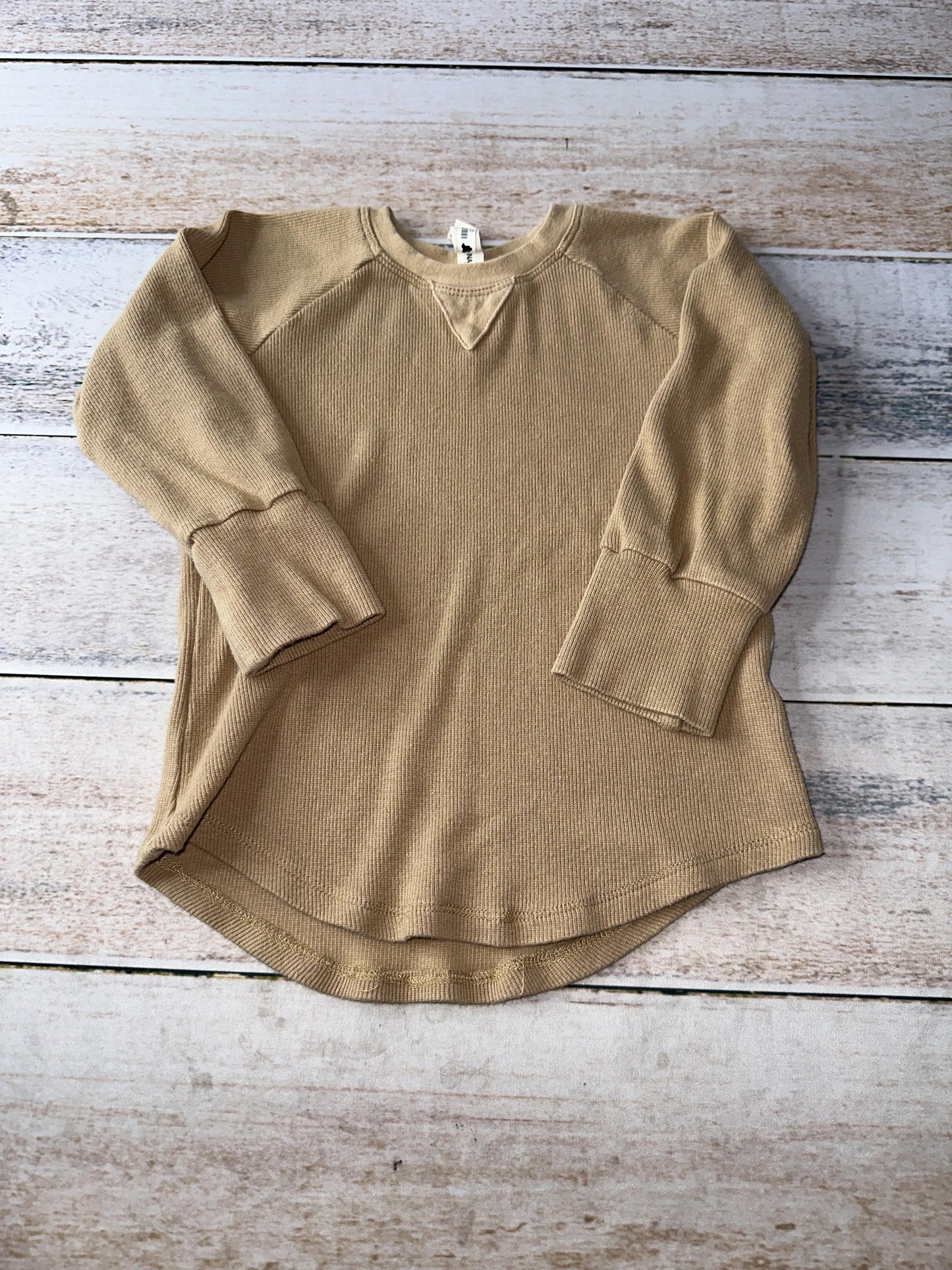 BabySprouts co Unisex Brown Long Sleeve Shirt Size: 18-24 months Brown