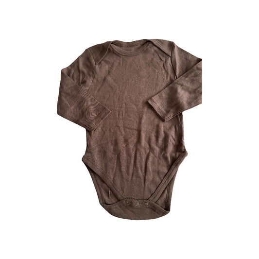 Leveret Boys Brown Onesie Size: 12-18 months Brown