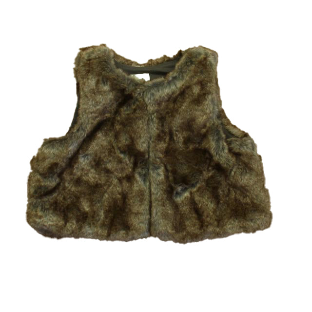 Gap Girls Brown Vest Size: 12-18 Months Brown