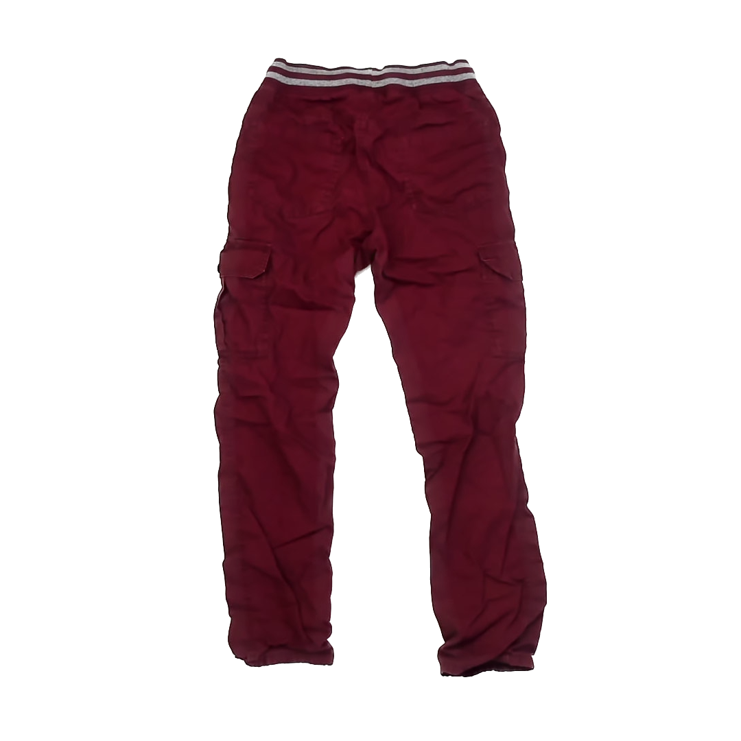 Gymboree Boys Burgundy Cargo Pants Size: 10-12 Years Burgundy