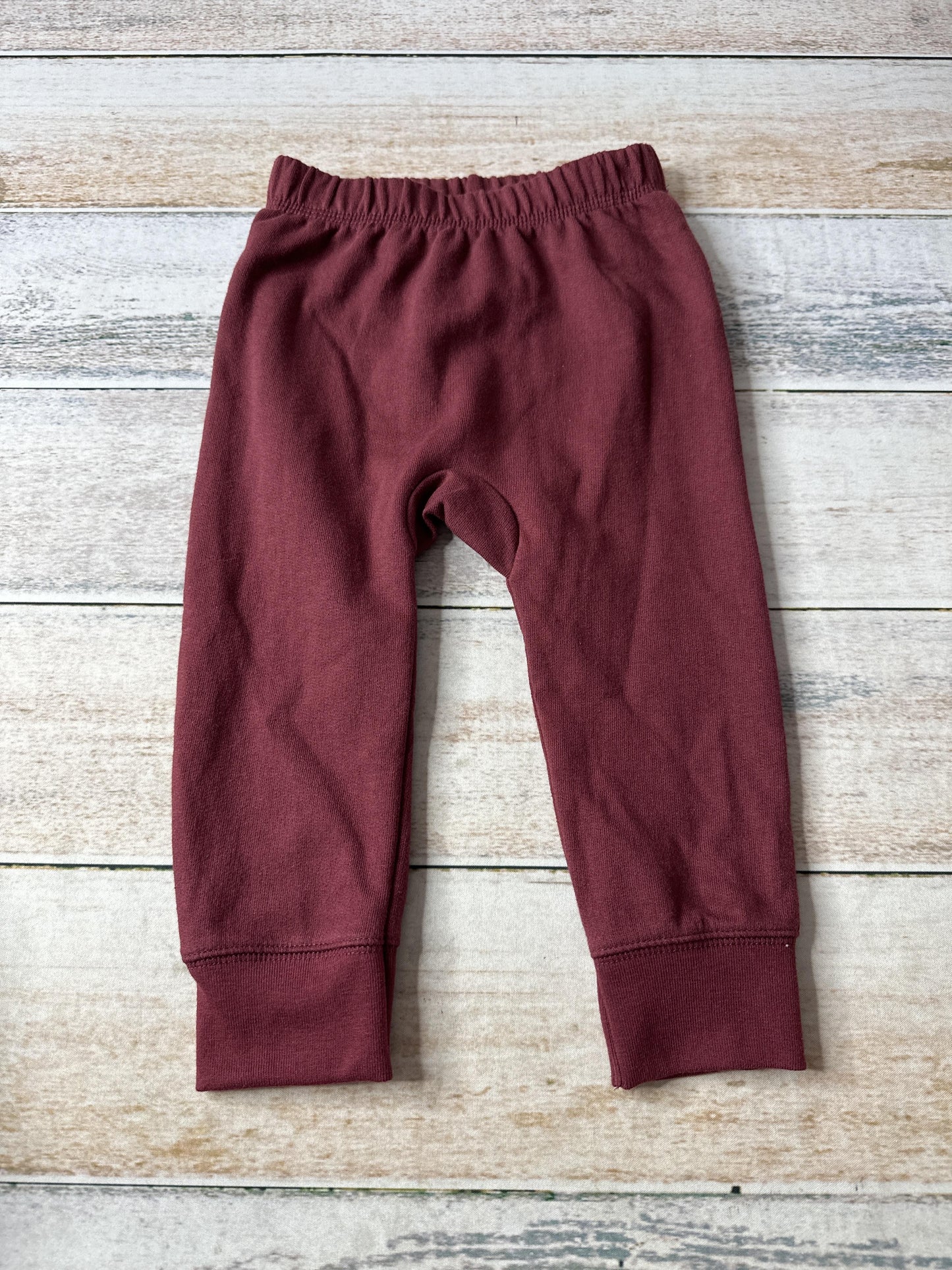 Cat & Jack Unisex Burgundy Pants Size: 18 months Burgundy
