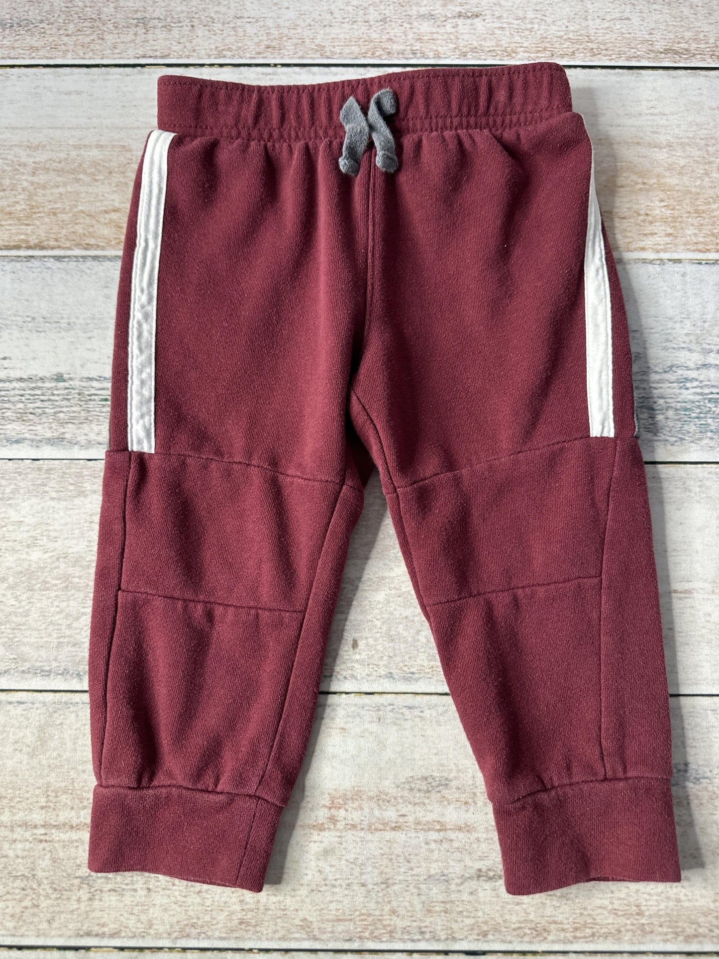 Children's Place Boys Burgundy Pants Size: 2T Burgundy