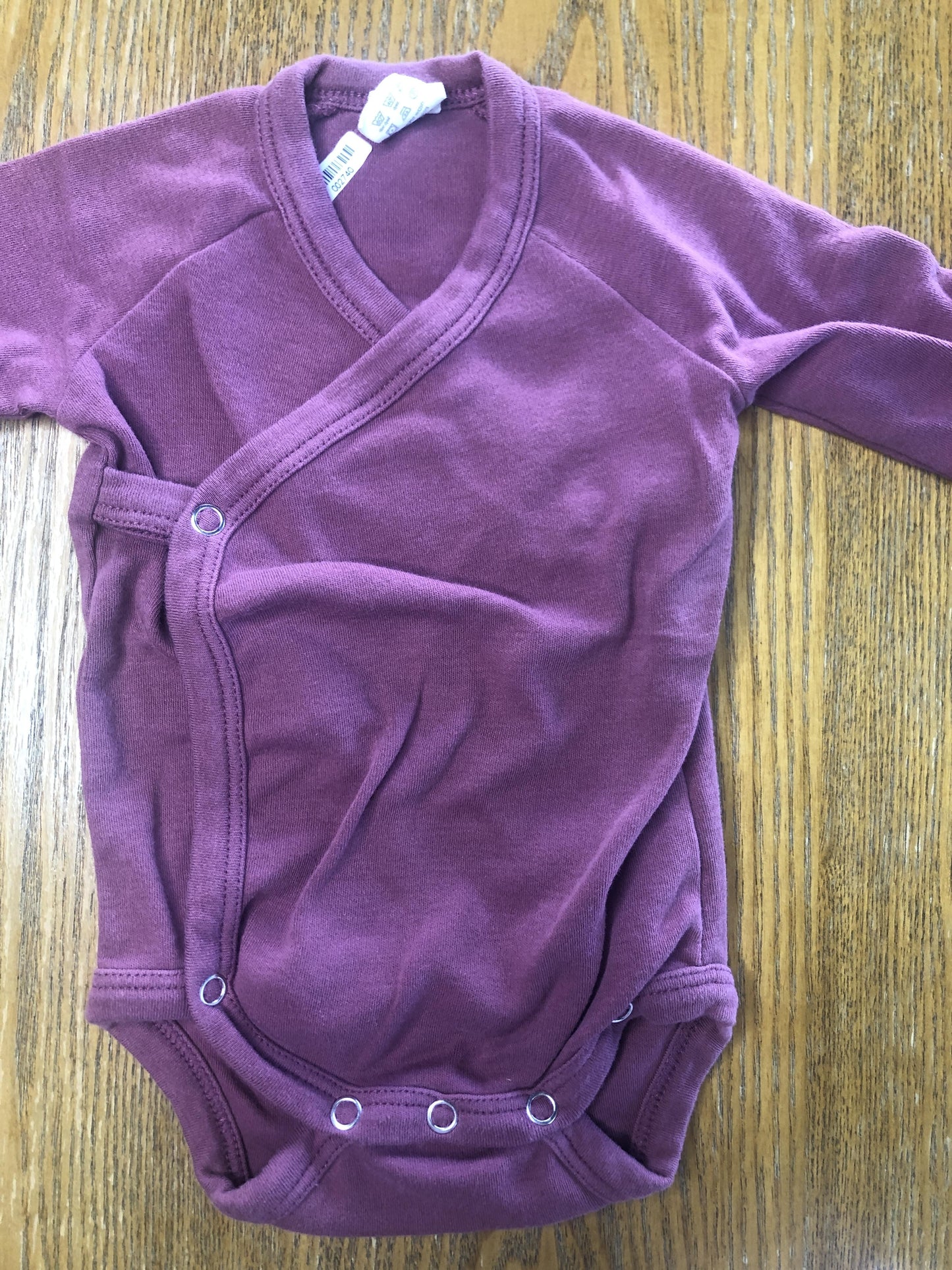 Kate Quinn Girls Burgundy Onesie Size: 3-6 months Burgundy