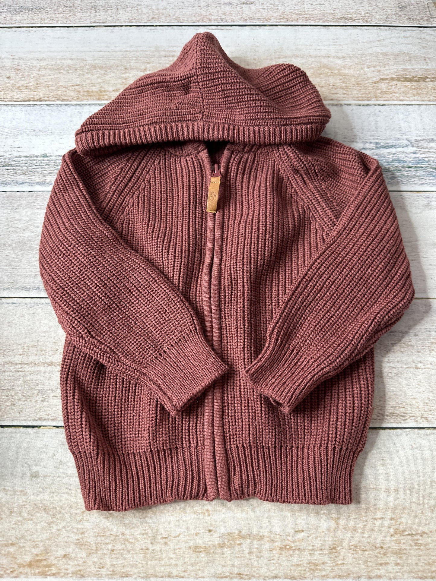 Goumi Unisex Burgundy Sweater Size: 2T Burgundy
