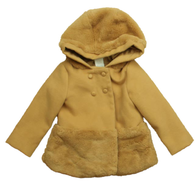 Tahari Girls Camel Jacket Size: 24 Months Camel