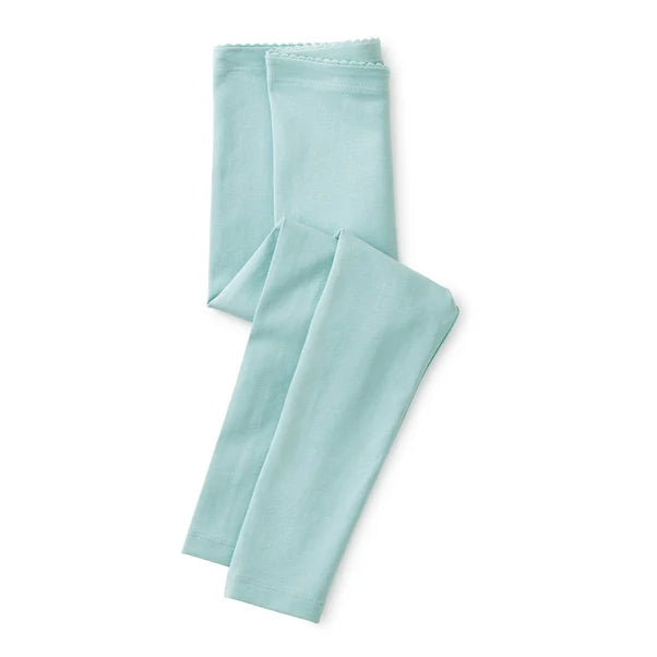 Tea Collection Girls Canal Blue Leggings Size: 3-6 Months Canal Blue
