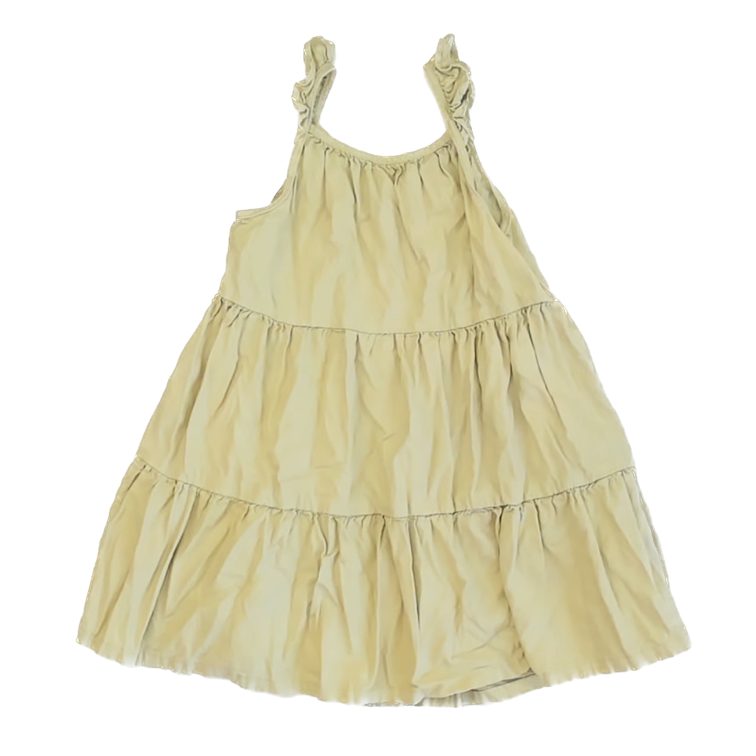 Little Planet Girls Chartruse Sun Dress Size: 5T Chartruse
