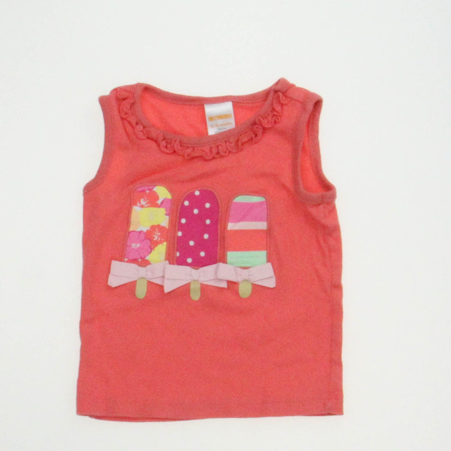 Gymboree Girls Coral Tank Top Size: 12-18 Months Coral