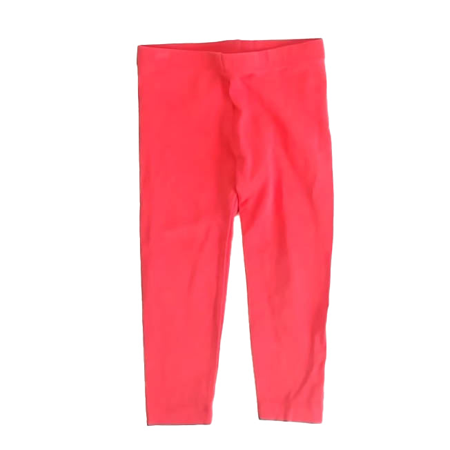 Tea Collection Girls Coral Leggings Size: 18-24 Months Coral