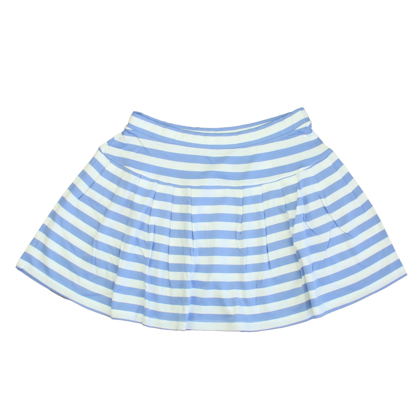 Classic Prep Girls Cornflower Blue Stripe Skirt Size: 12 Years Cornflower Blue Stripe
