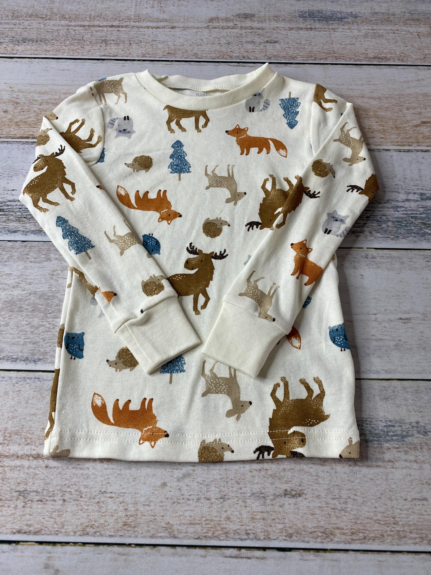 Carters Unisex cream | animals Pajamas Size: 3T cream | animals