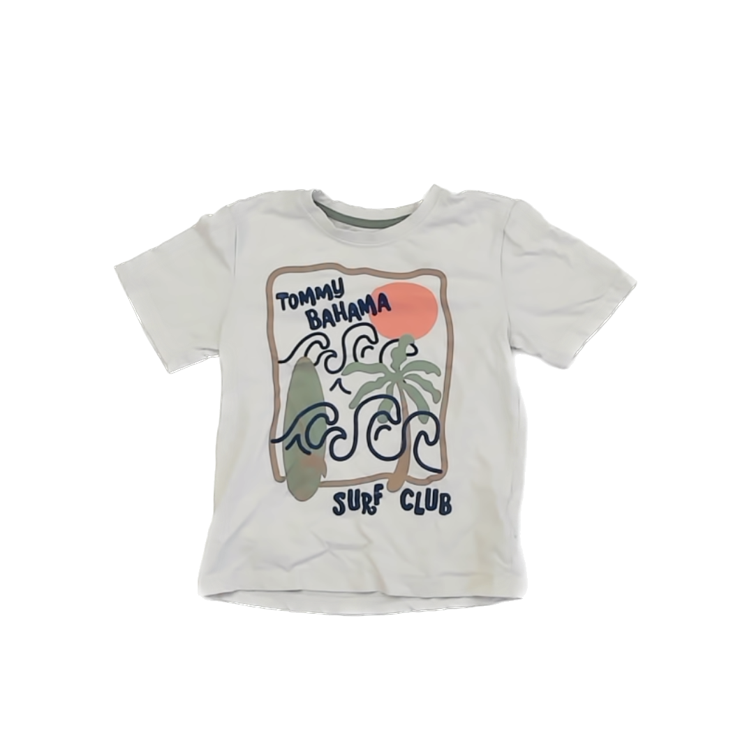 Tommy Bahama Boys Cream | Beach T-Shirt Size: 6 Years Cream | Beach