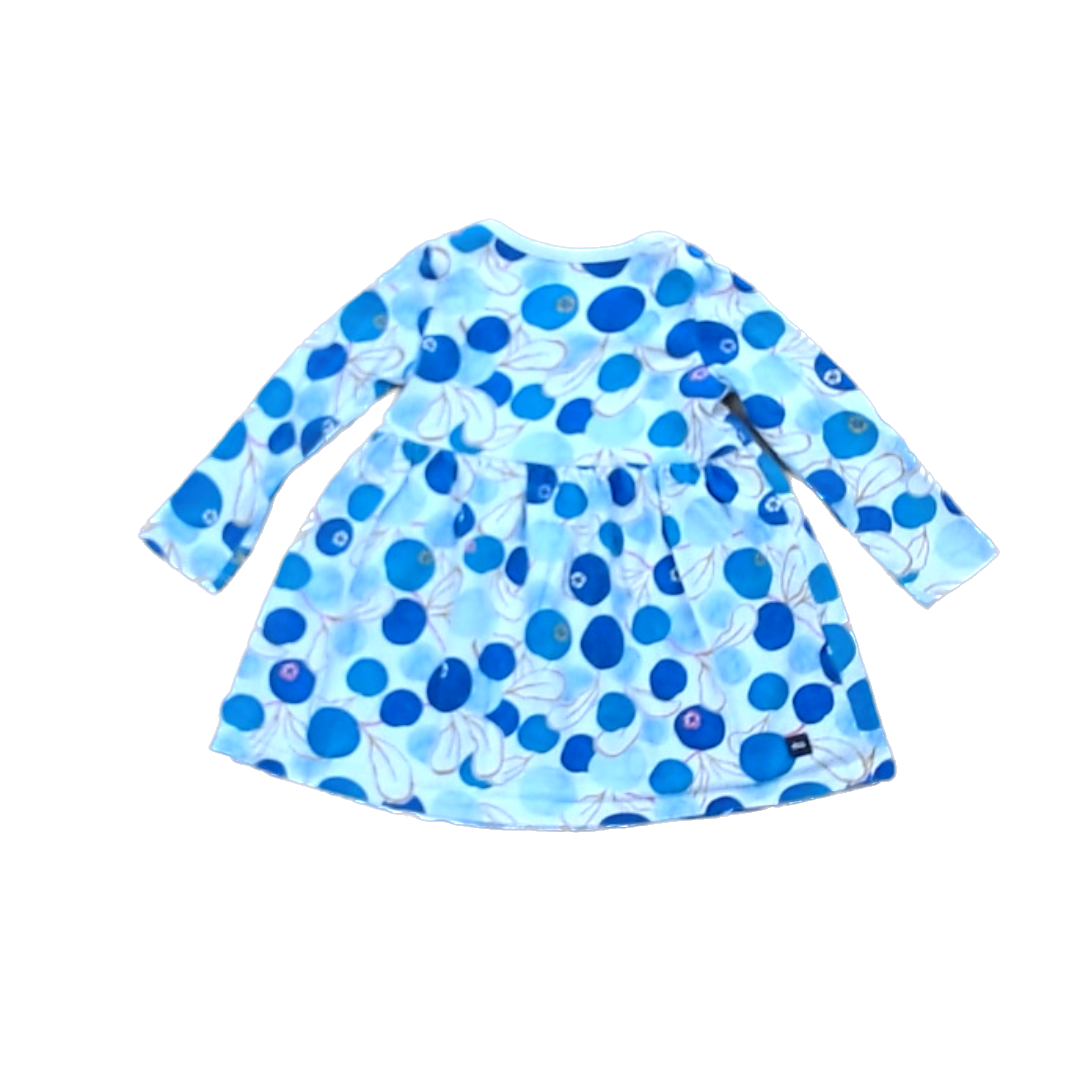 Tea Collection Girls Cream Blueberry dress Dress Size: 9-12mo Cream Blueberry dress