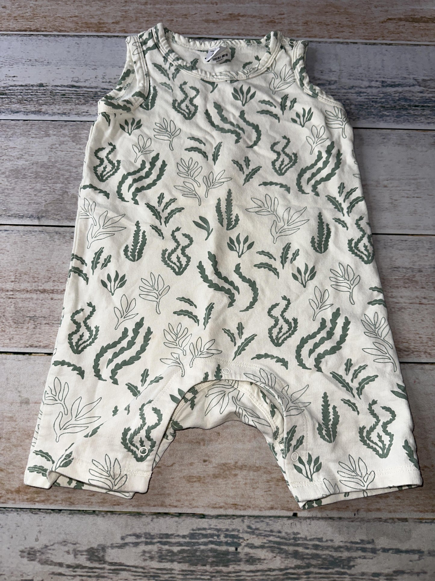 Nordstrom Girls cream | green Jumper Size: 12M cream | green