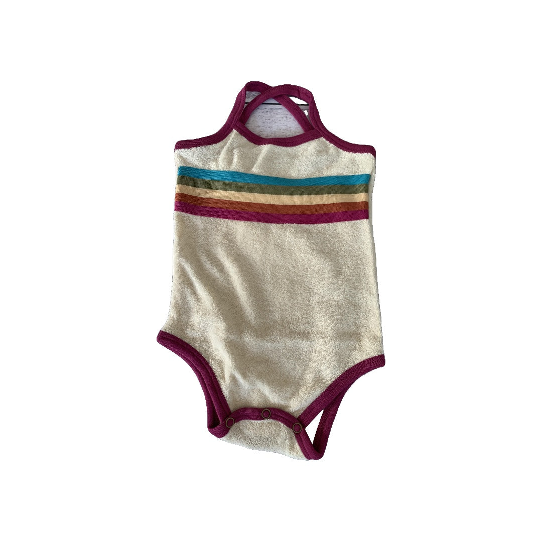 L’oved Baby Girls cream | Rainbow Romper Size: 18-24 months cream | Rainbow