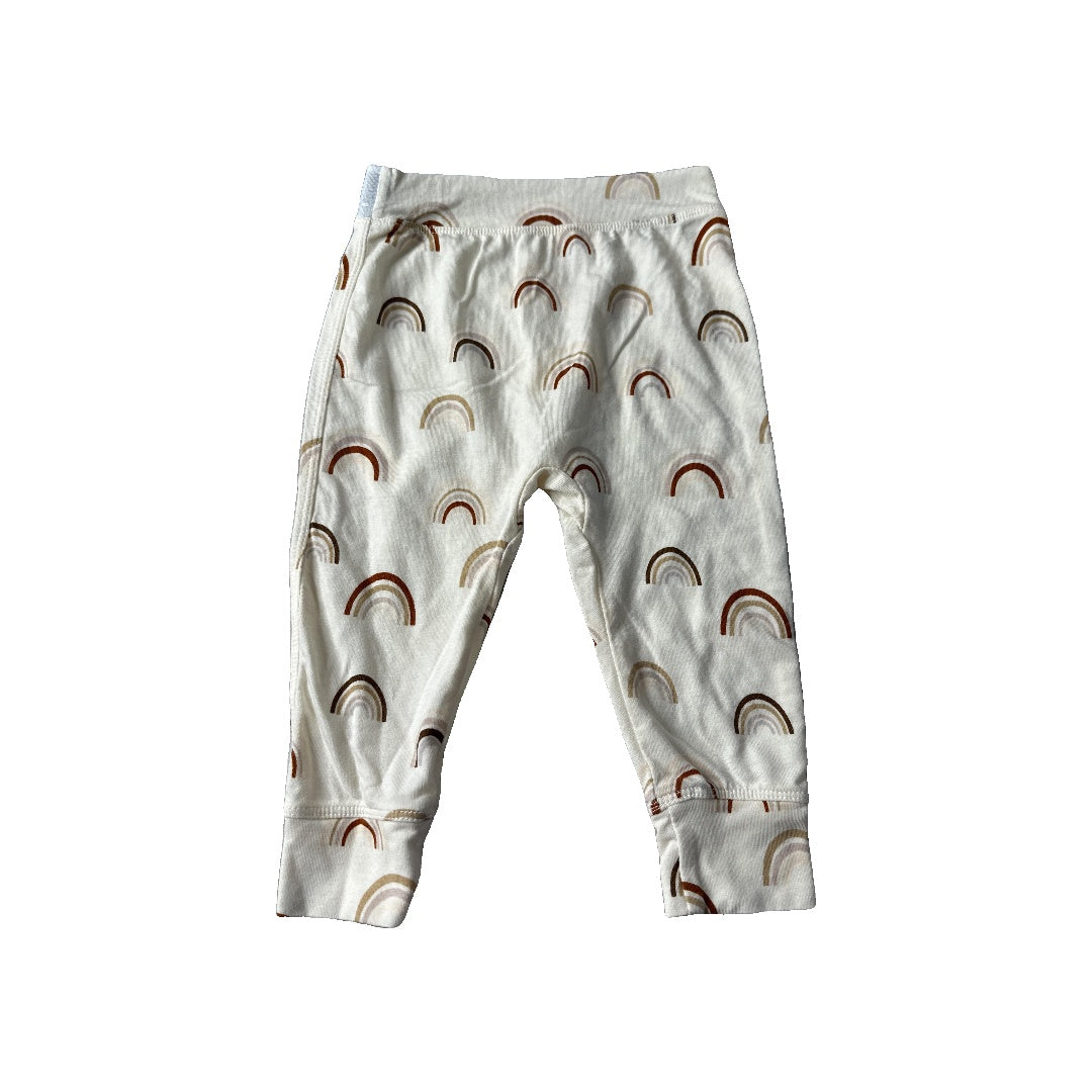 Loulou Lollipop Girls cream | Rainbow Pants Size: 12-18 months cream | Rainbow