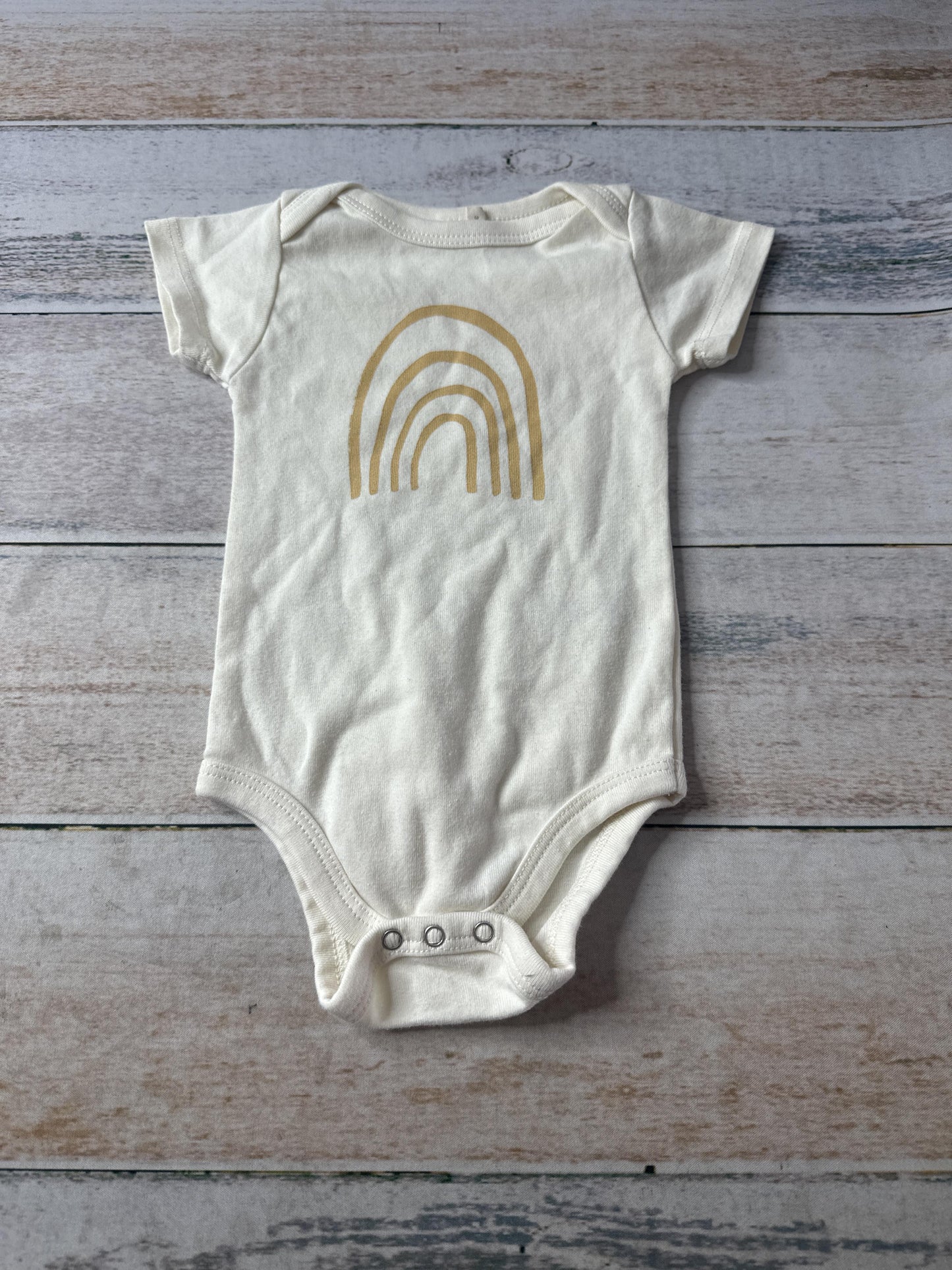 Tenth + Pine Unisex cream Onesie Size: 3-6 months cream