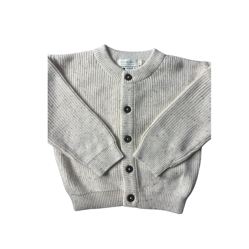 Colored Organics Unisex Cream Sweater Size: 5T Cream