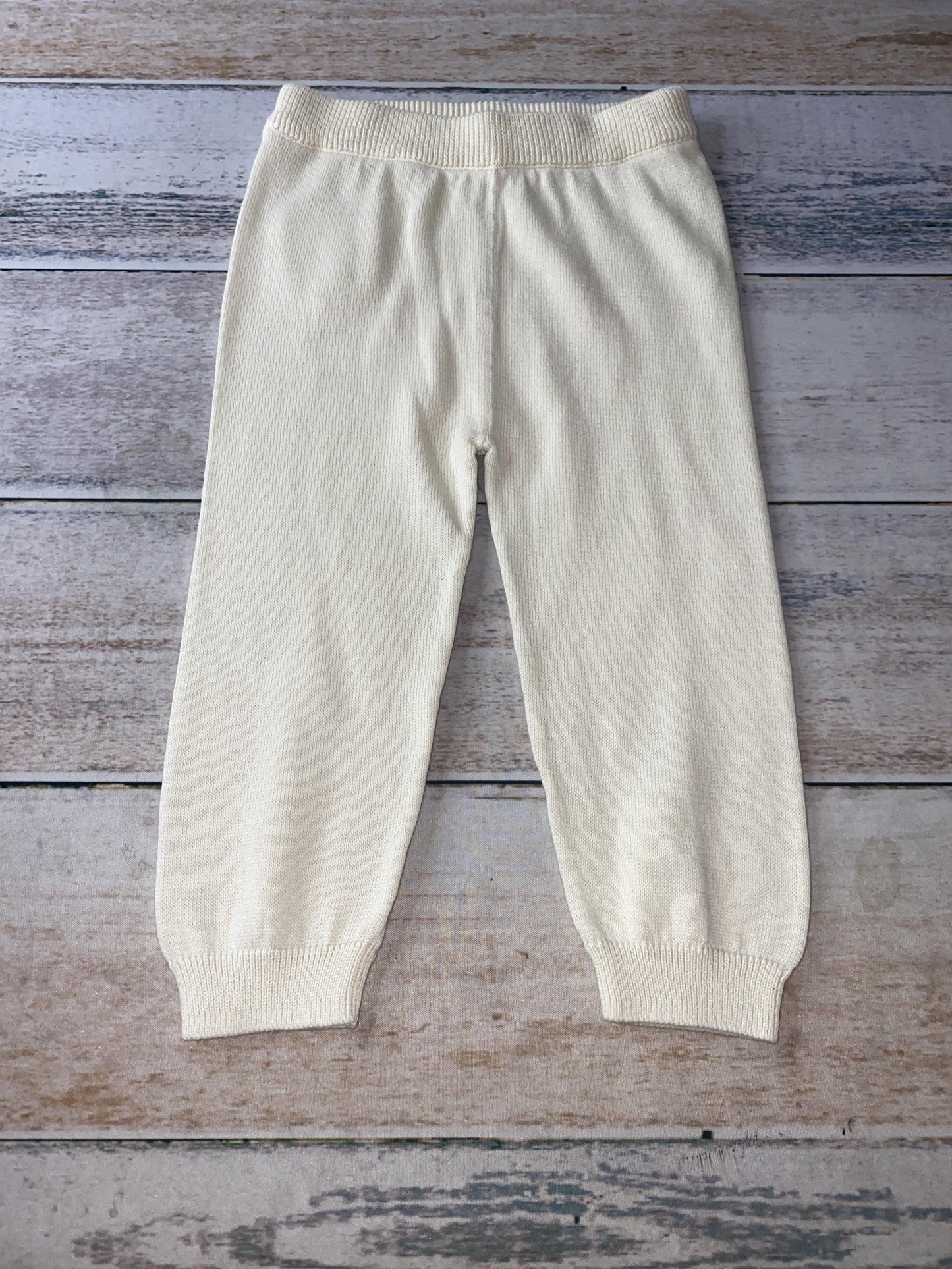 Viverano Unisex cream Pants Size: 18-24 months cream