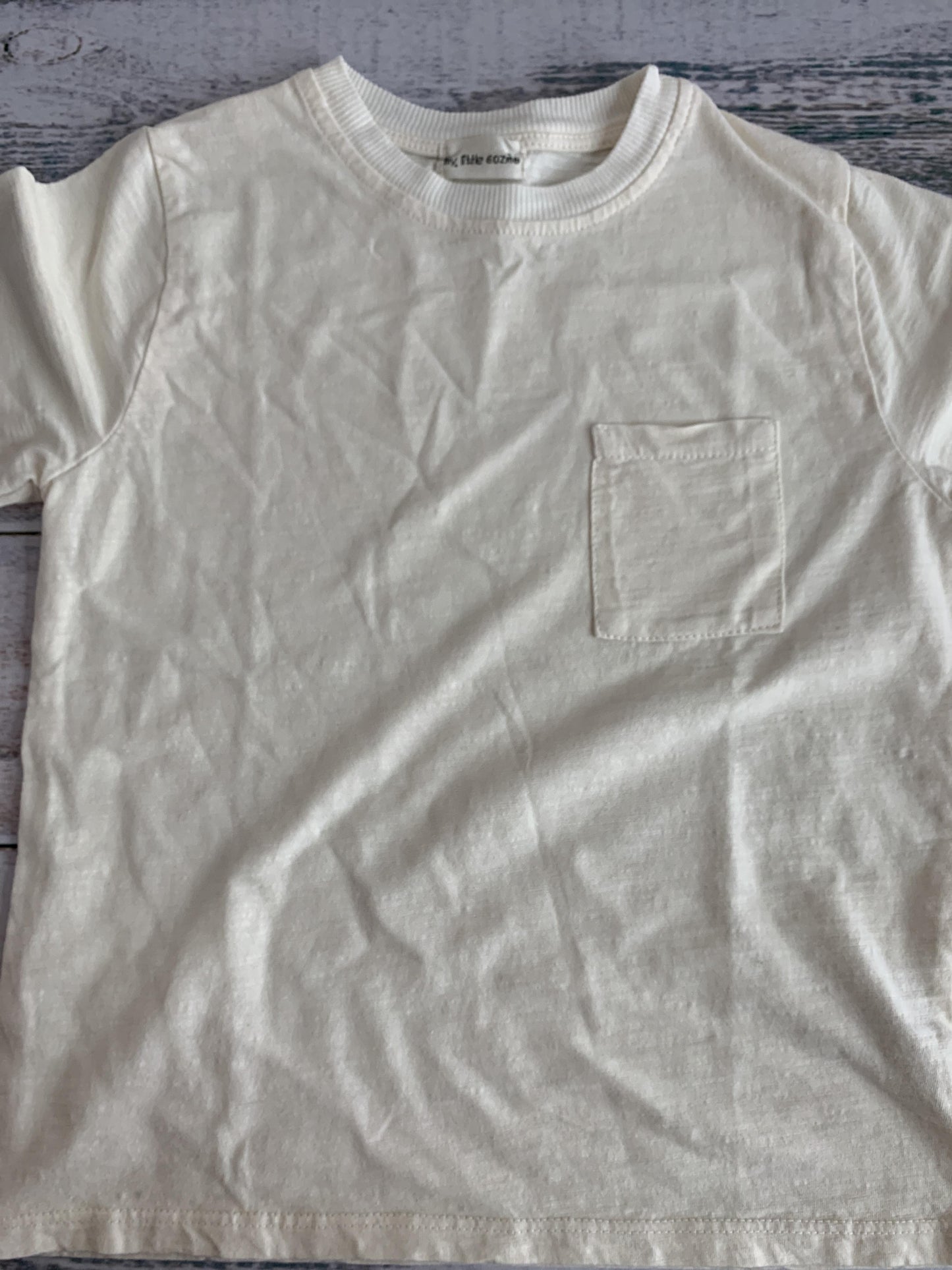 My Little Cozmo Boys cream T-Shirt Size: 4T cream