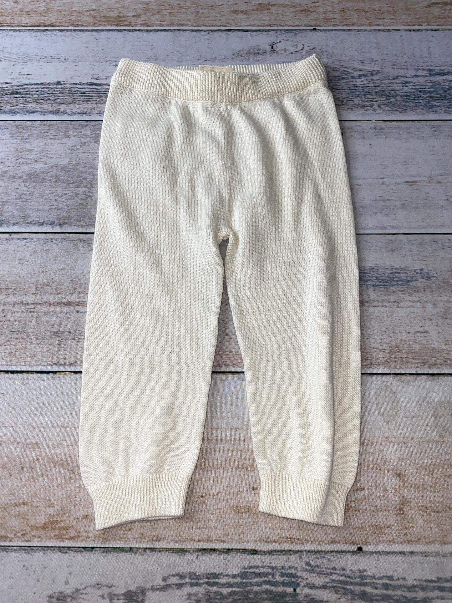 Viverano Unisex cream Pants Size: 12-18 months cream