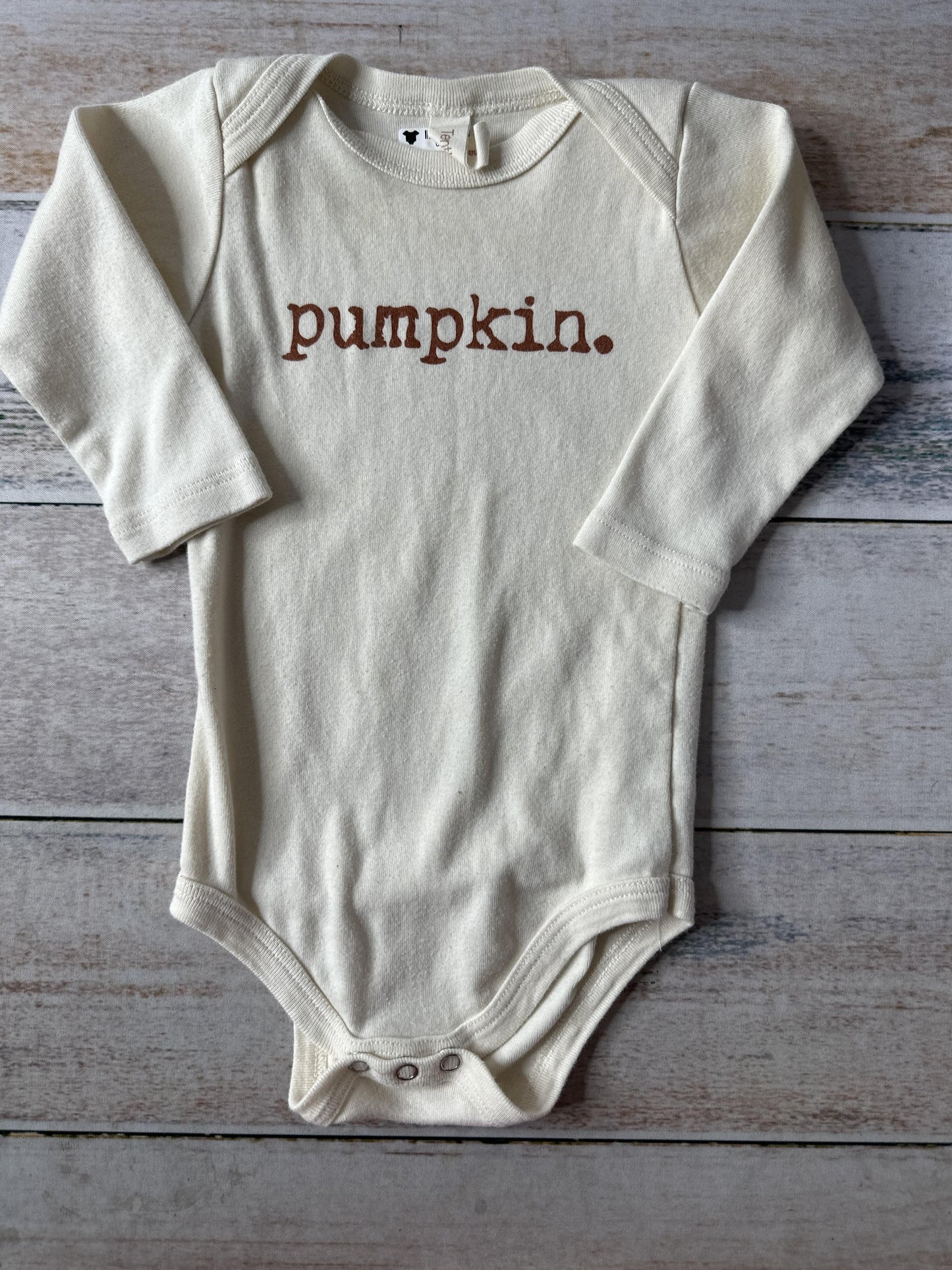 Tenth + Pine Unisex cream Onesie Size: 6-12 months cream