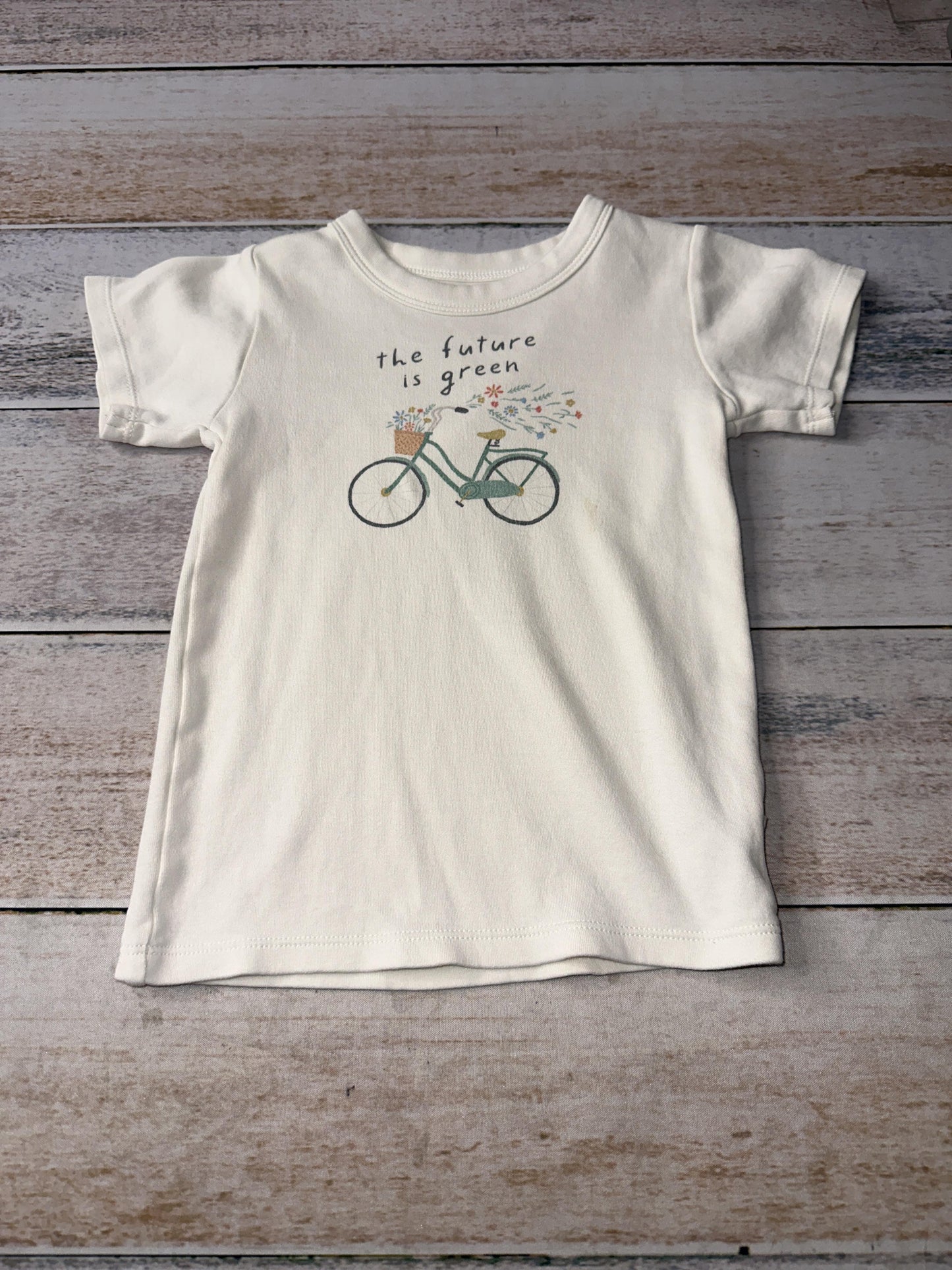 Finn + Emma Unisex cream T-Shirt Size: 3T cream
