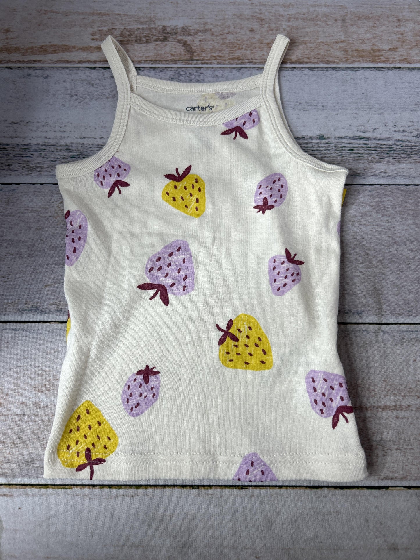 Girls cream Tank Top Size: 2T cream