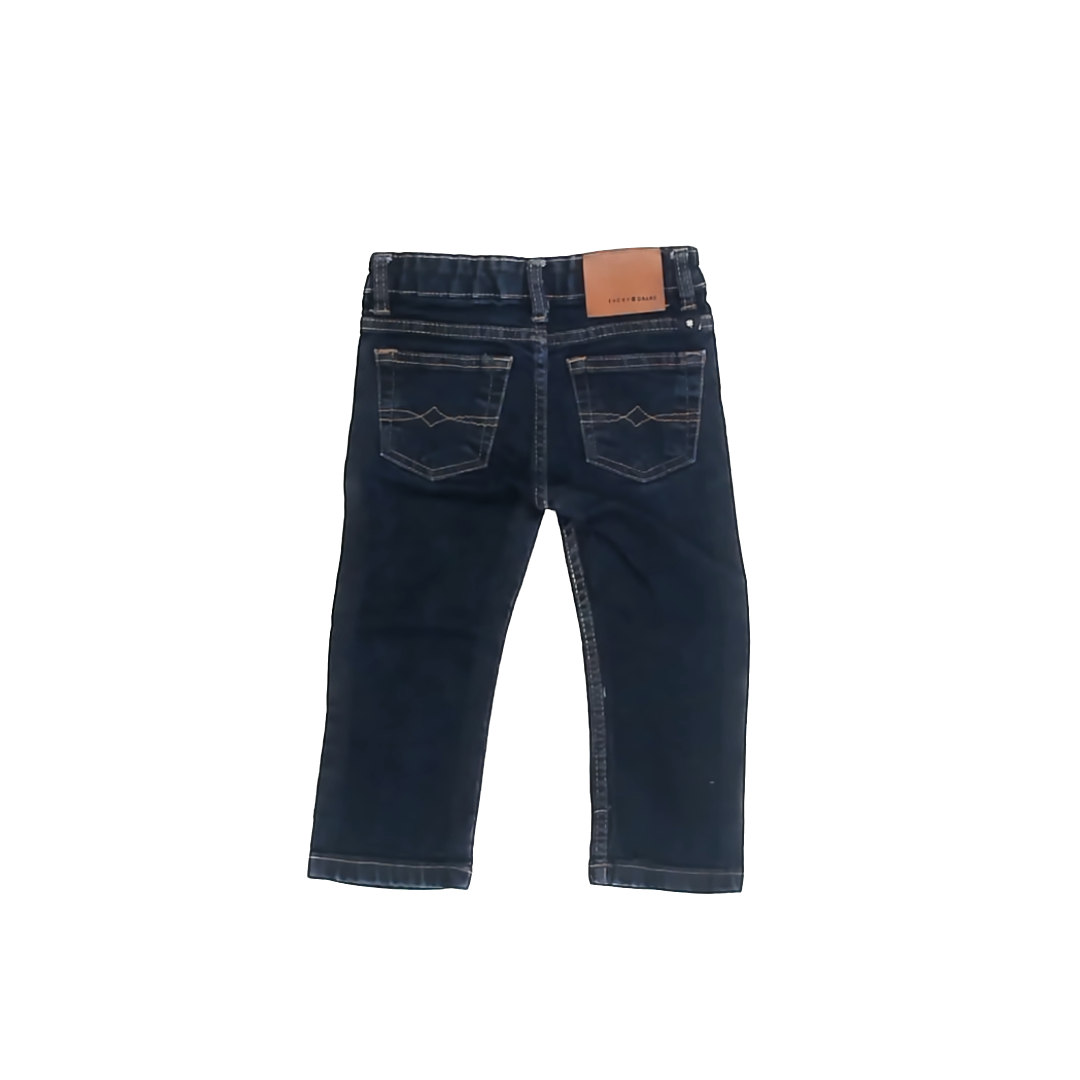 Lucky Brand Girls Dark Blue Jeans Size: 2T Dark Blue