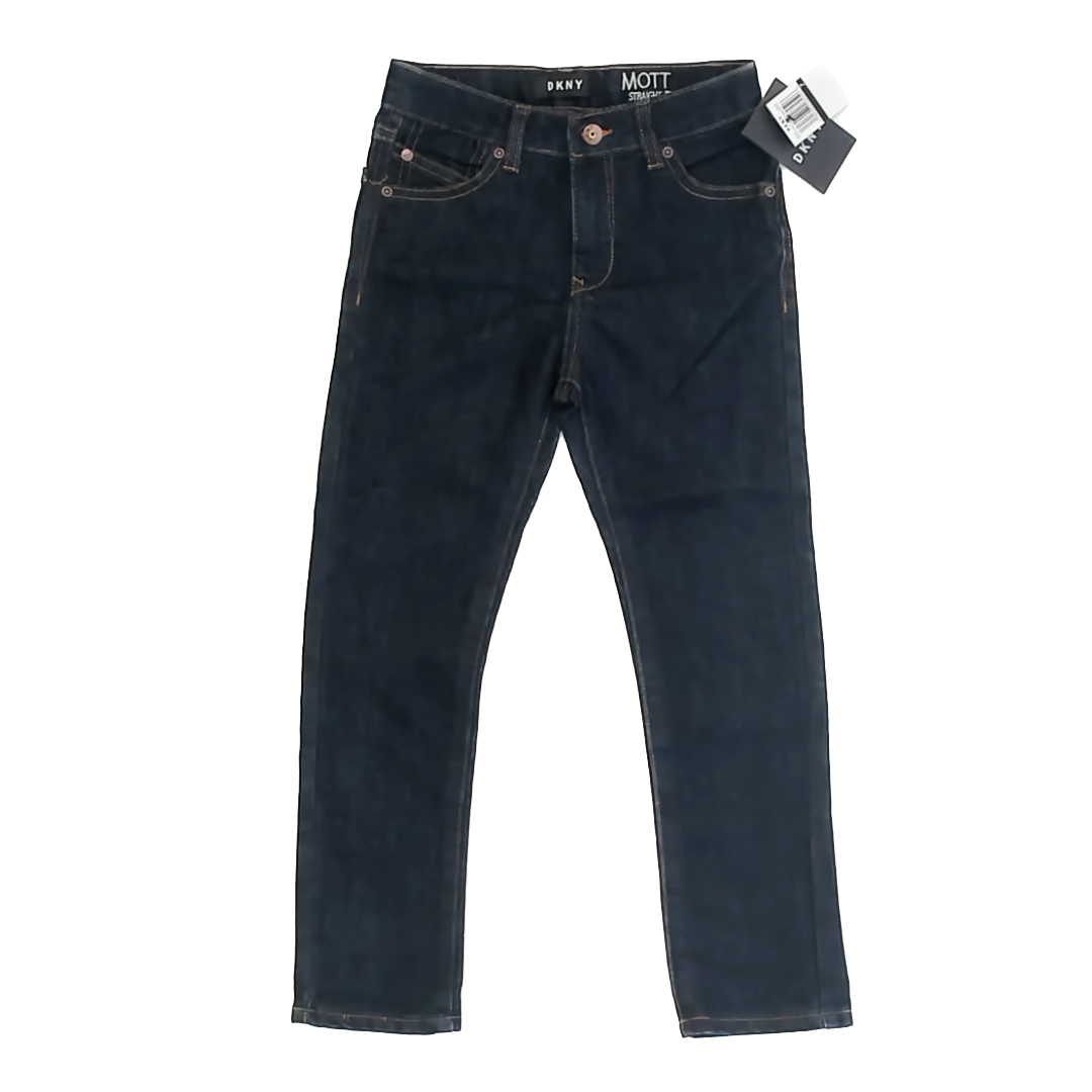 DKNY Boys Dark Blue Jeans Size: 7 Years Dark Blue