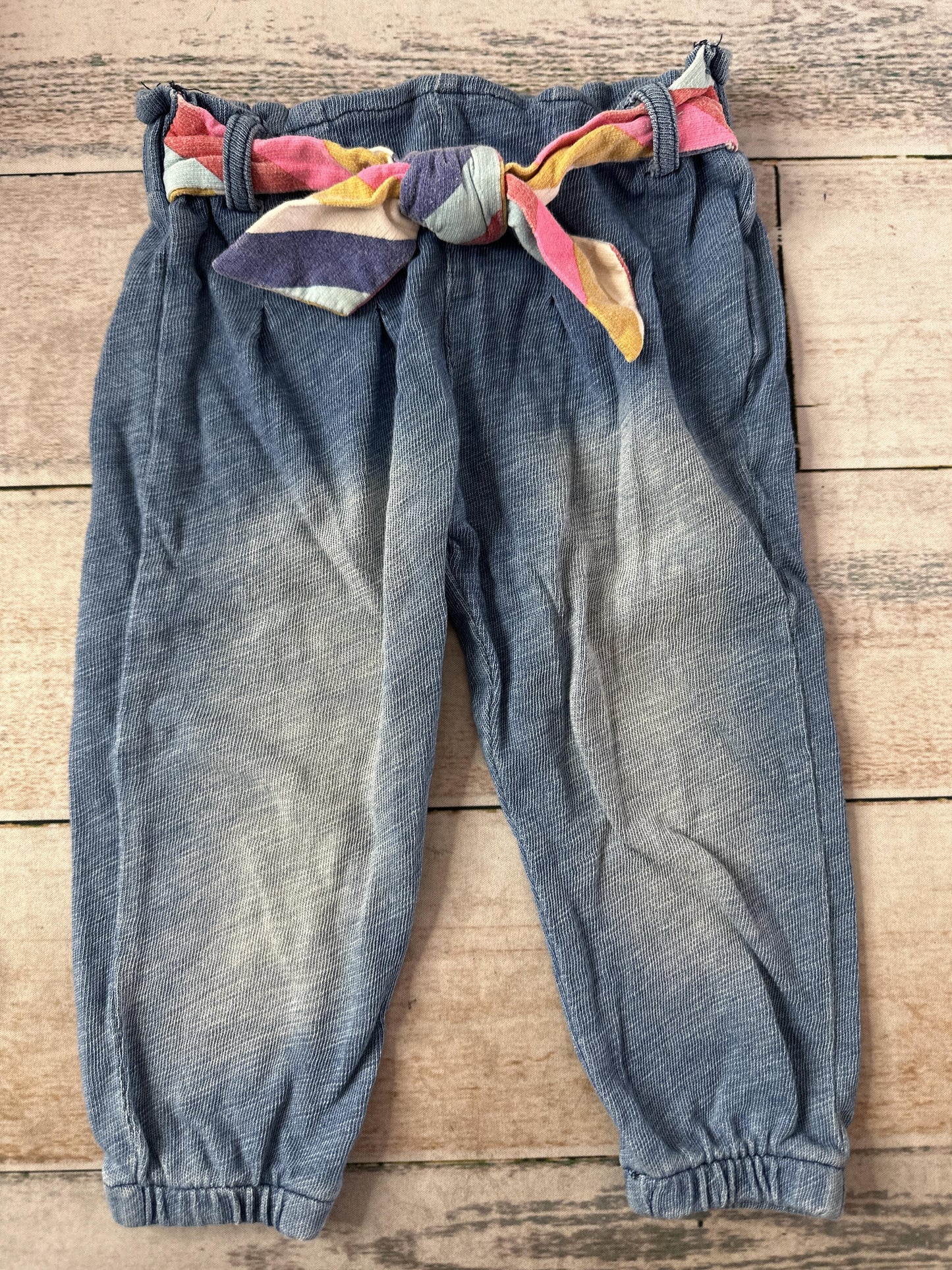 Cotton:on Kids Unisex Denim | Rainbow Pants Size: 12-18 months Denim | Rainbow