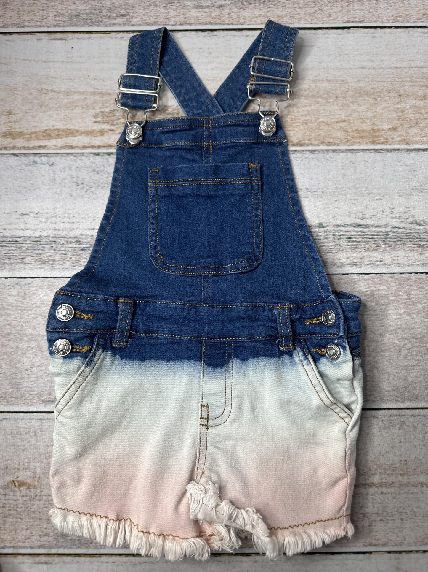 7 For All Mankind Girls Denim | Tie Dye Overalls Size: 2T Denim | Tie Dye