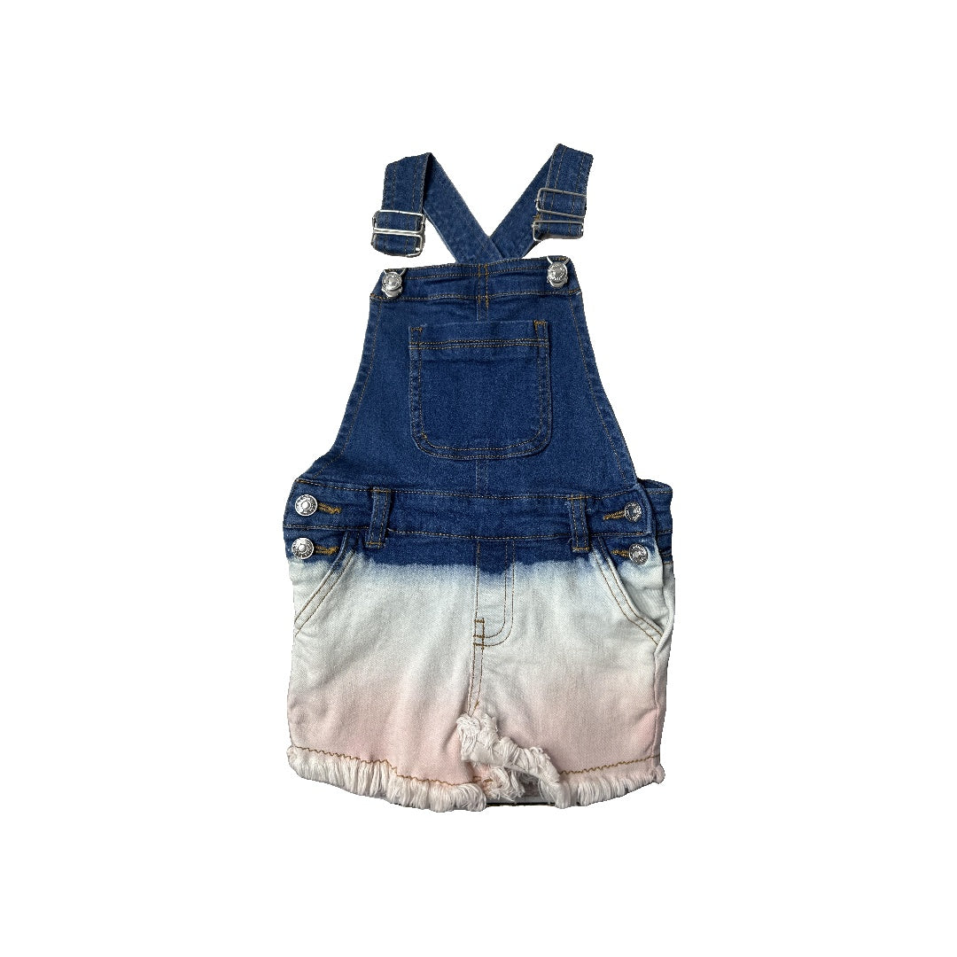 7 For All Mankind Girls Denim | Tie Dye Overalls Size: 2T Denim | Tie Dye