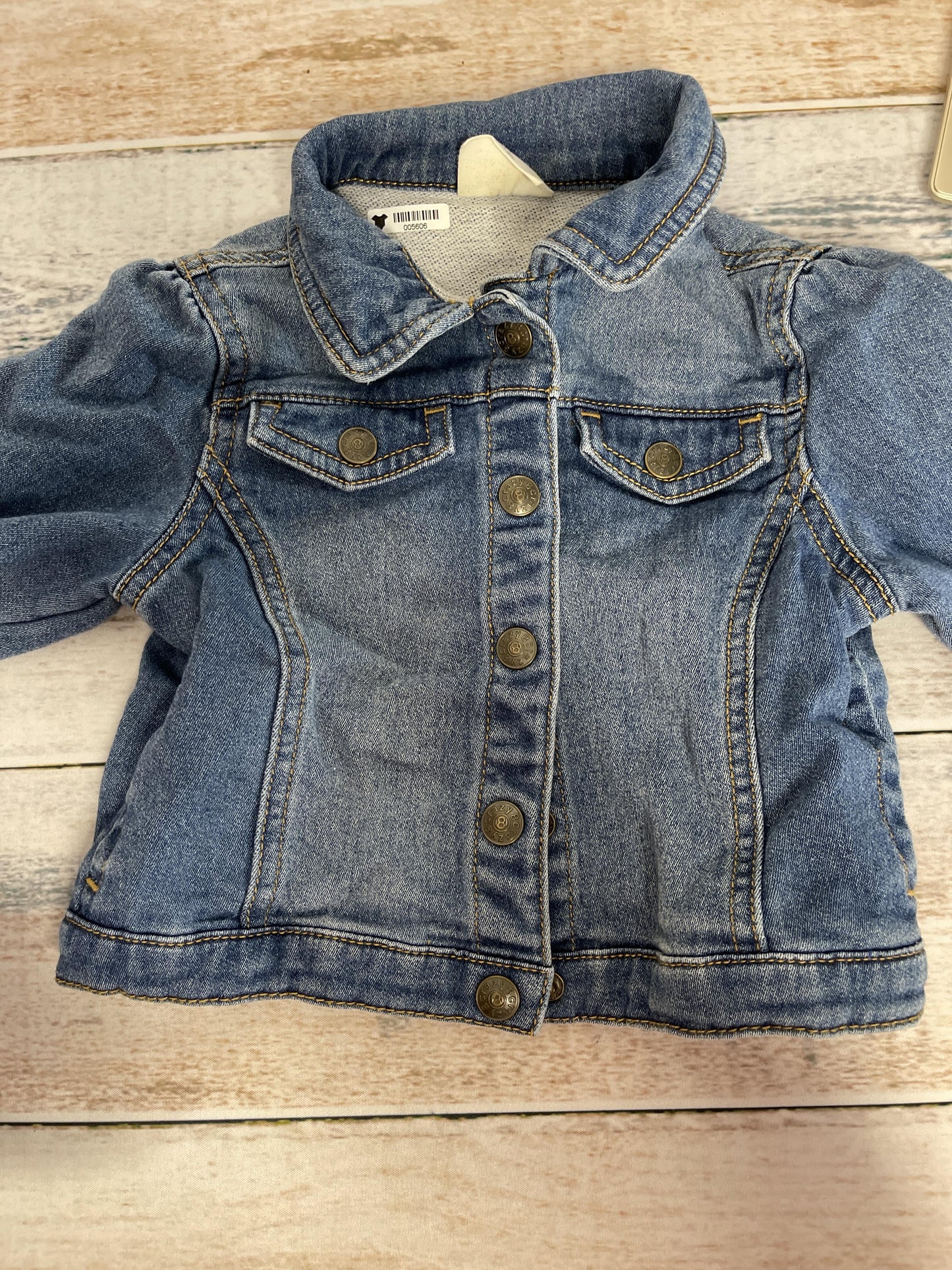 Crazy 8 Girls Denim Jacket Size: 3T Denim