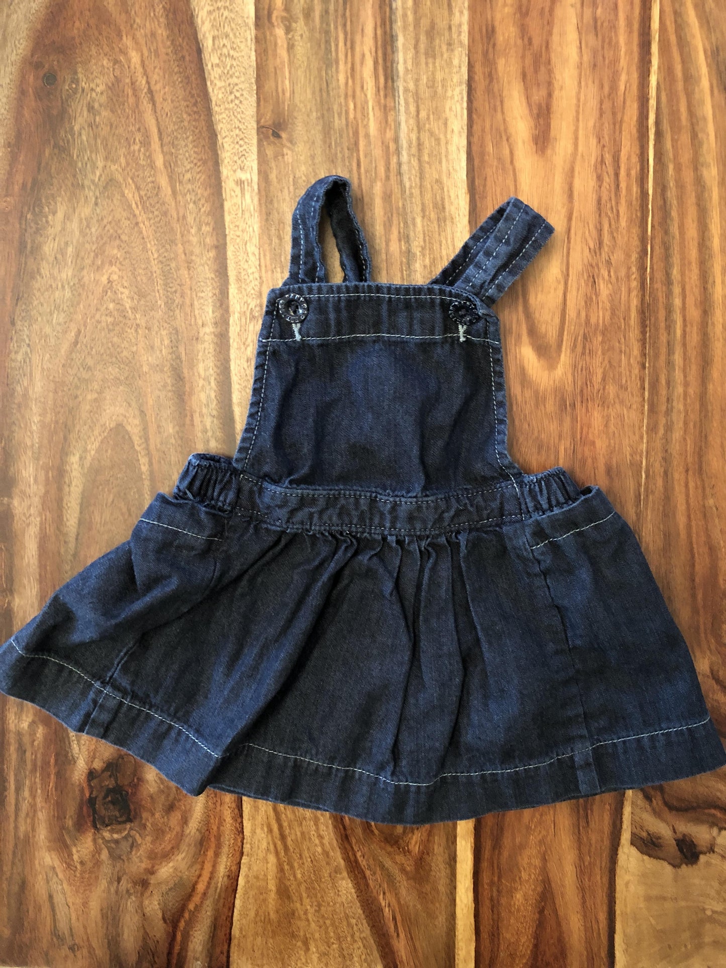 Gap Girls Denim Overalls Size: 12-18 months Denim