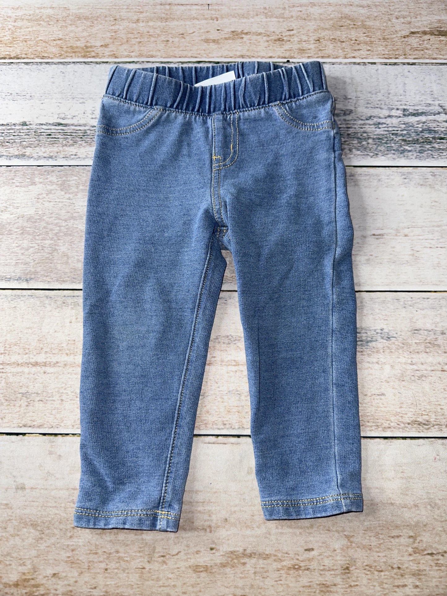 Cat & Jack Girls Denim Pants Size: 18 months Denim