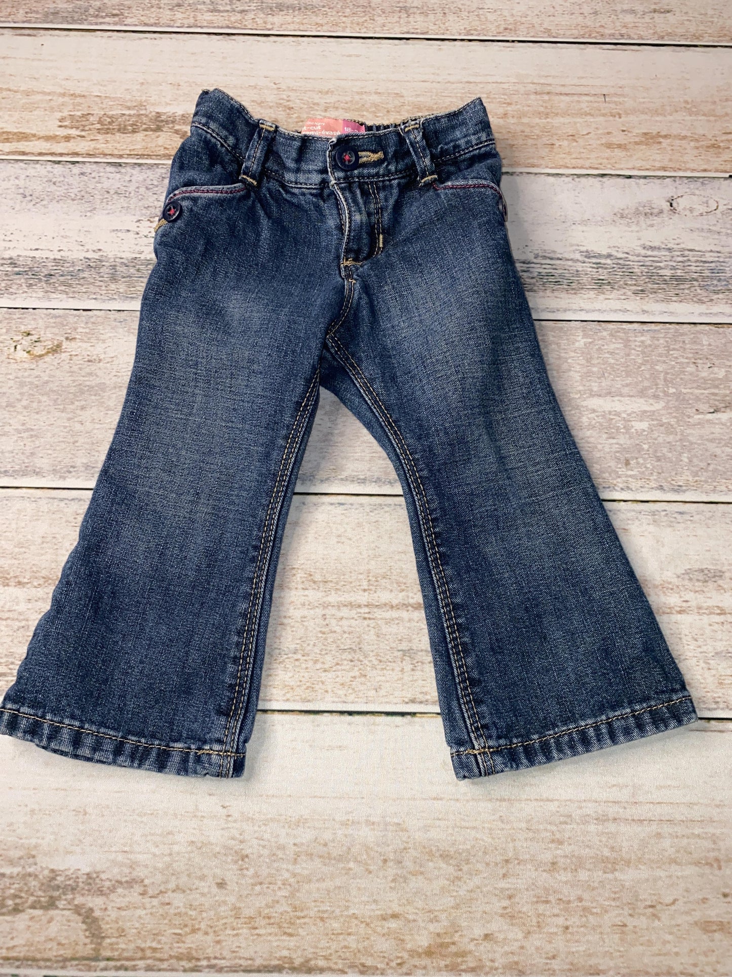 Old Navy Girls Denim Jeans Size: 18-24 months Denim