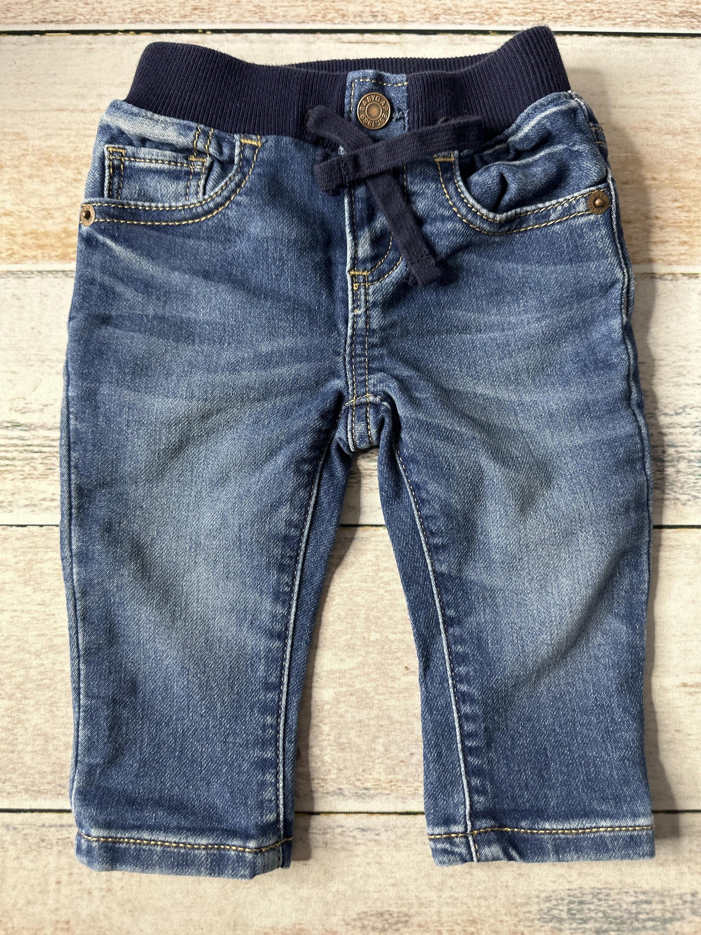Gap Unisex Denim Jeans Size: 3-6 months Denim