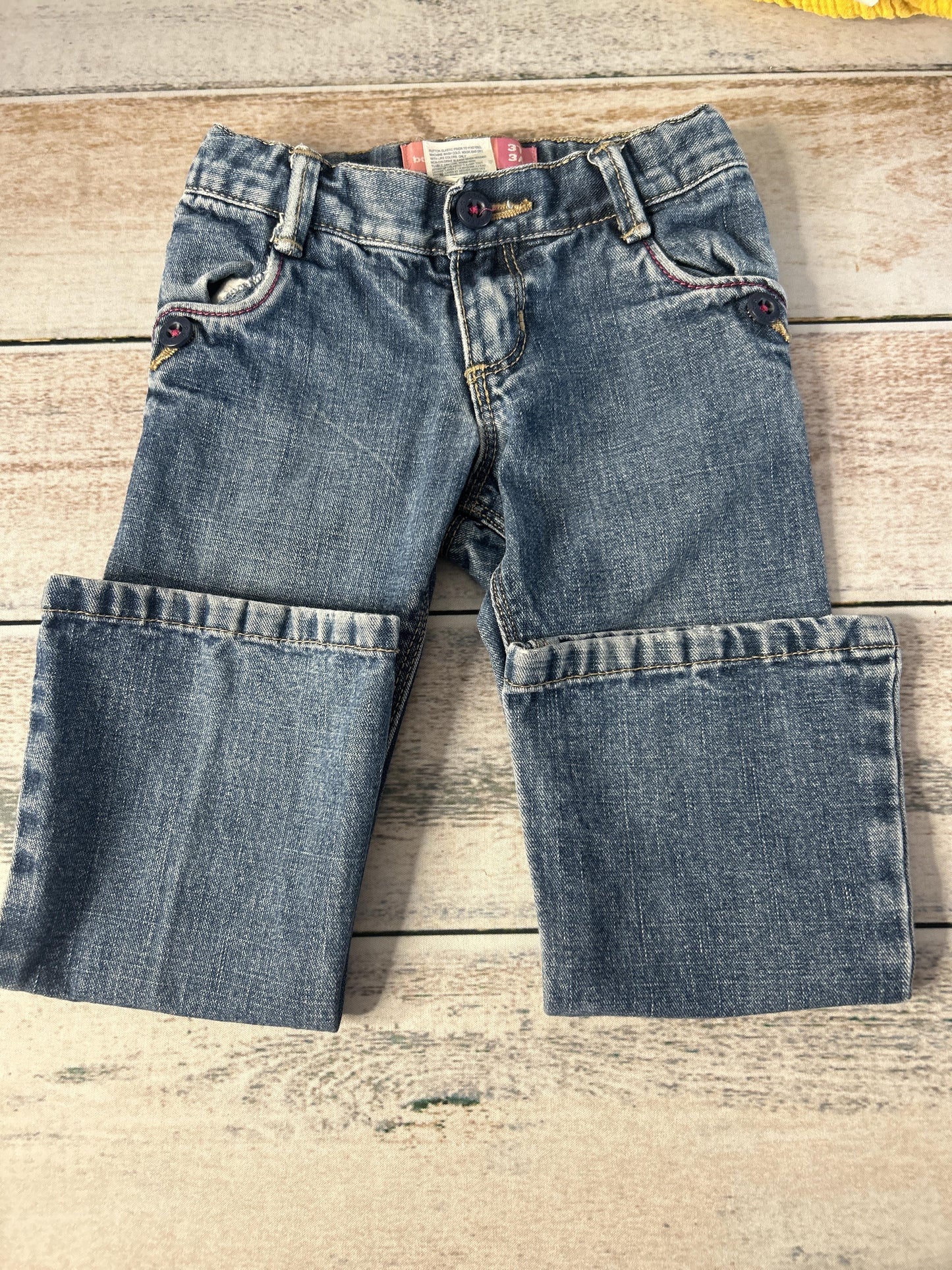 Unisex Denim Jeans Size: 3T Denim