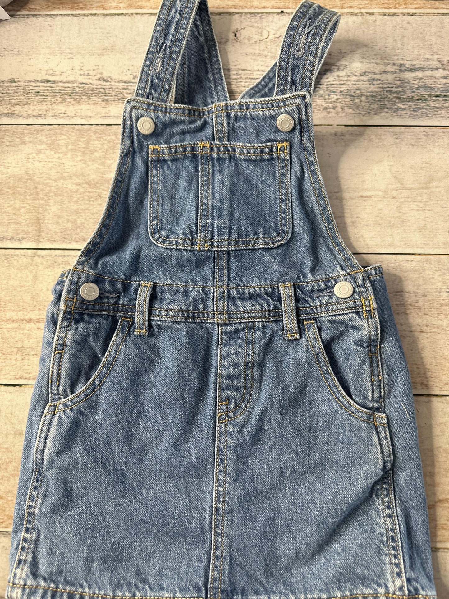 Old Navy Girls Denim Dress Size: 4T Denim