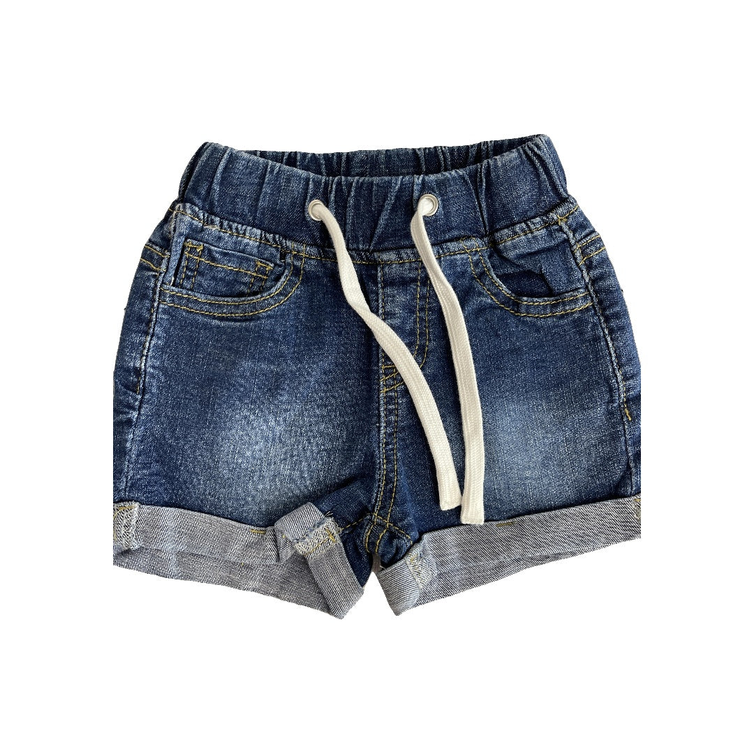 Little Bipsy Boys Denim Shorts Size: 12-18 months Denim