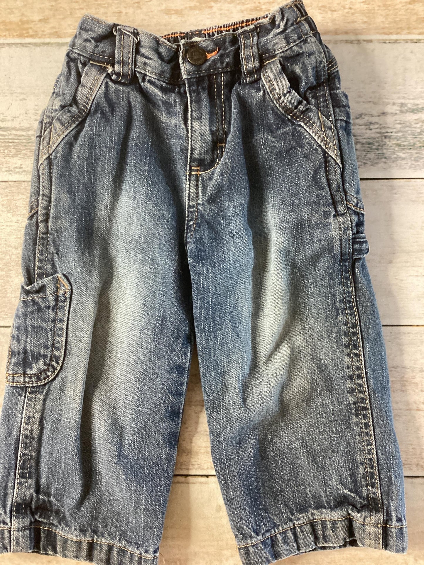 OshKosh Unisex Denim Jeans Size: 18 months Denim