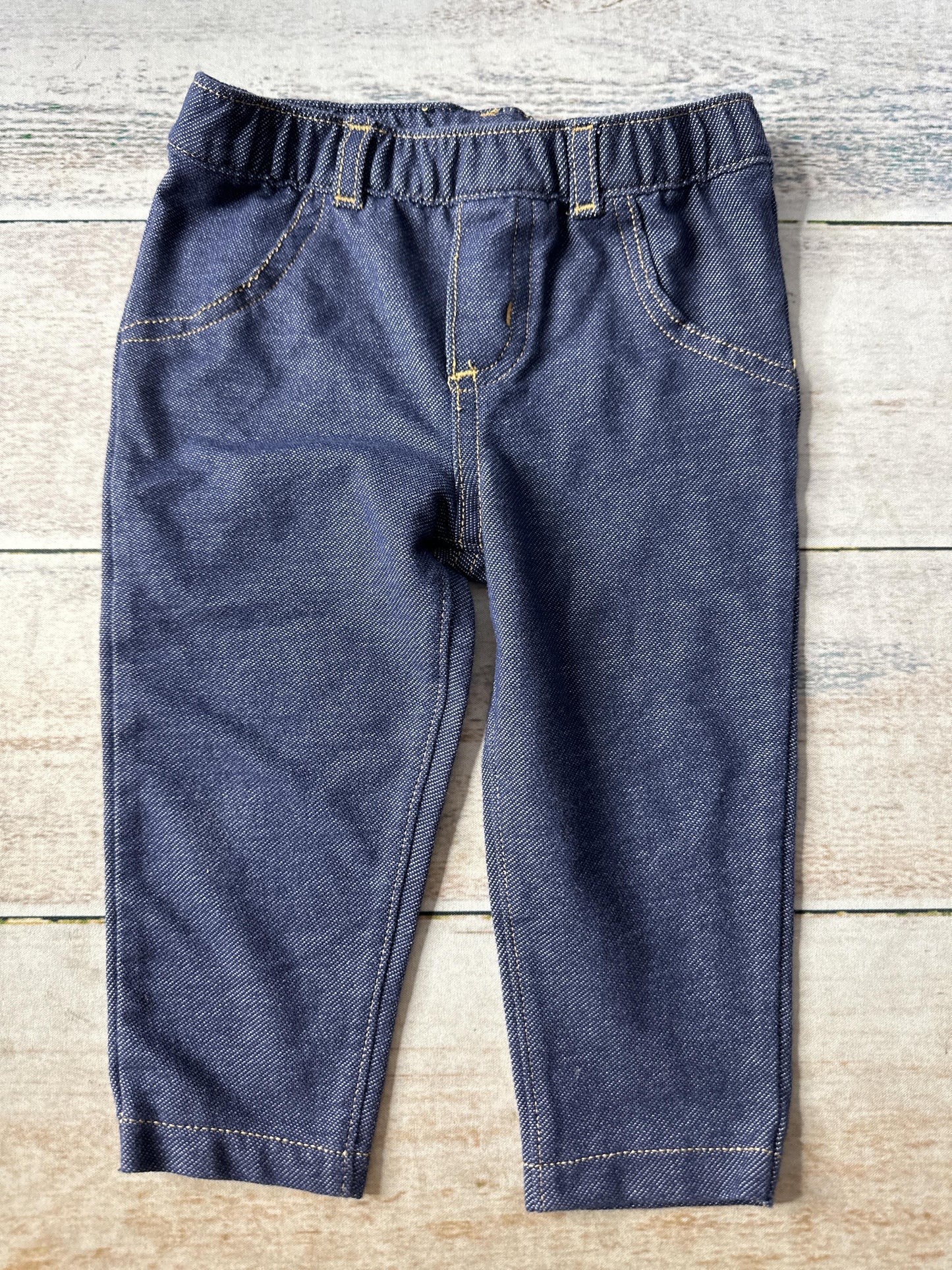 Carters Unisex Denim Pants Size: 9 months Denim