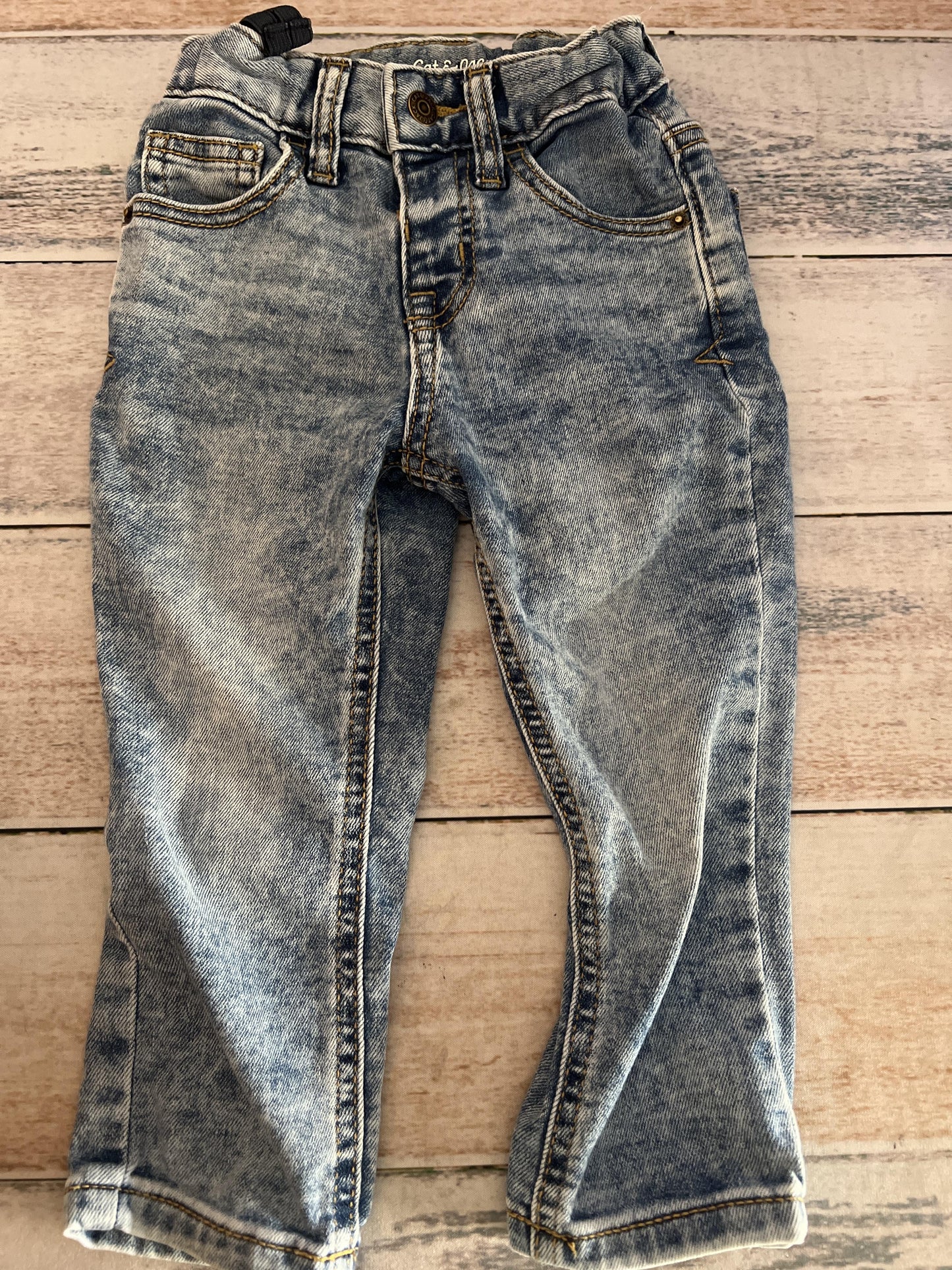 Cat & Jack Unisex Denim Jeans Size: 2T Denim