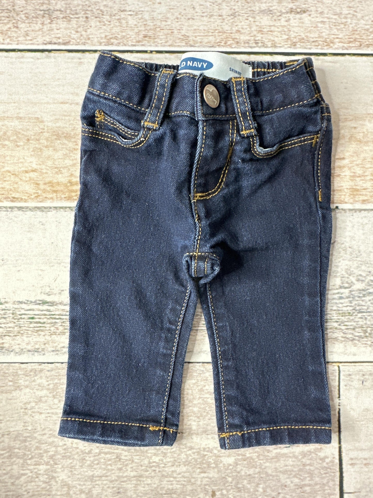 Old Navy Unisex Denim Pants Size: 0-3 months Denim