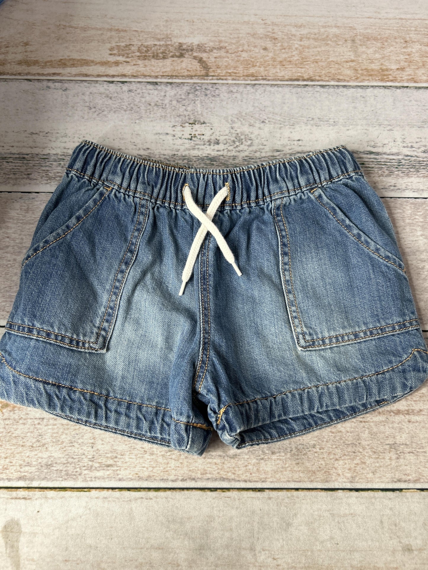Girls Denim Shorts Size: 5T Denim