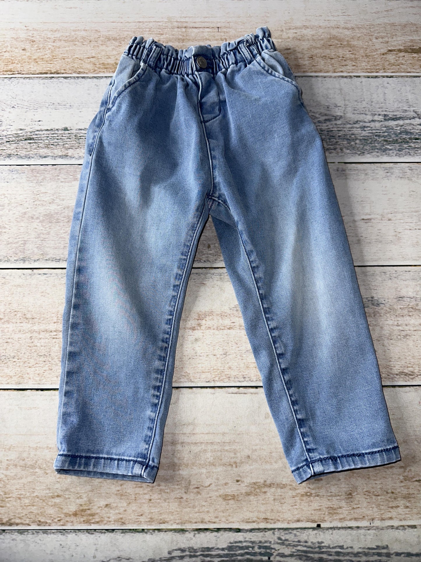 Zara Girls Denim Pants Size: 18-24 months Denim